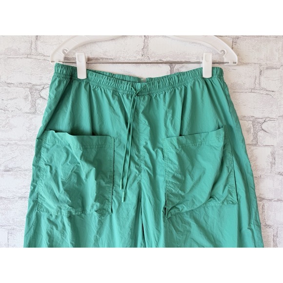 FP Movement Free People Lucky Charm Green Fly By Night Crop Pants Size L - Picture 3 of 8